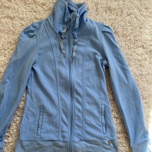 Lorna Jane Blue Textured Hoodie